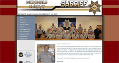 Desktop Screenshot of mcdonaldcountysheriff.com